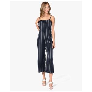 cupcakes and cashmere Avery Stripe Jumpsuit